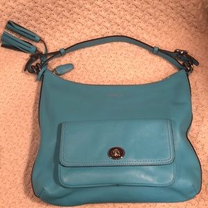 Gorgeous teal coach bag
